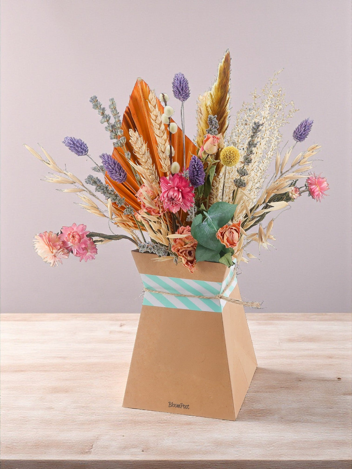 Livraison plante Bouquet de fleurs séchées pastel Dream Flow