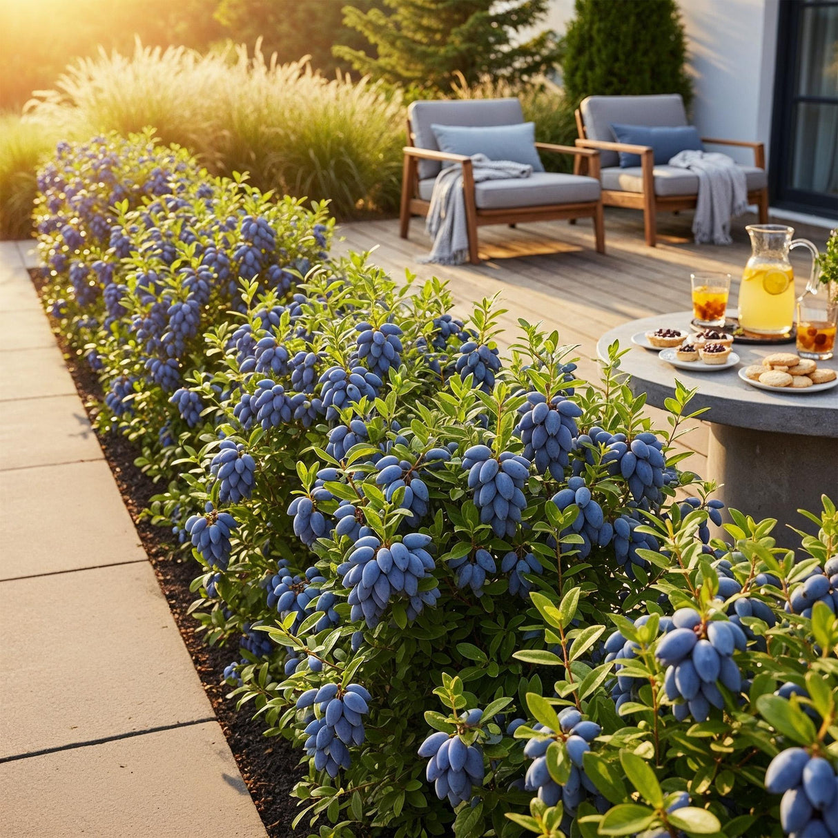 Livraison plante Chèvrefeuille comestible Kamtschatica – Lot de 3 – Pot 9 cm