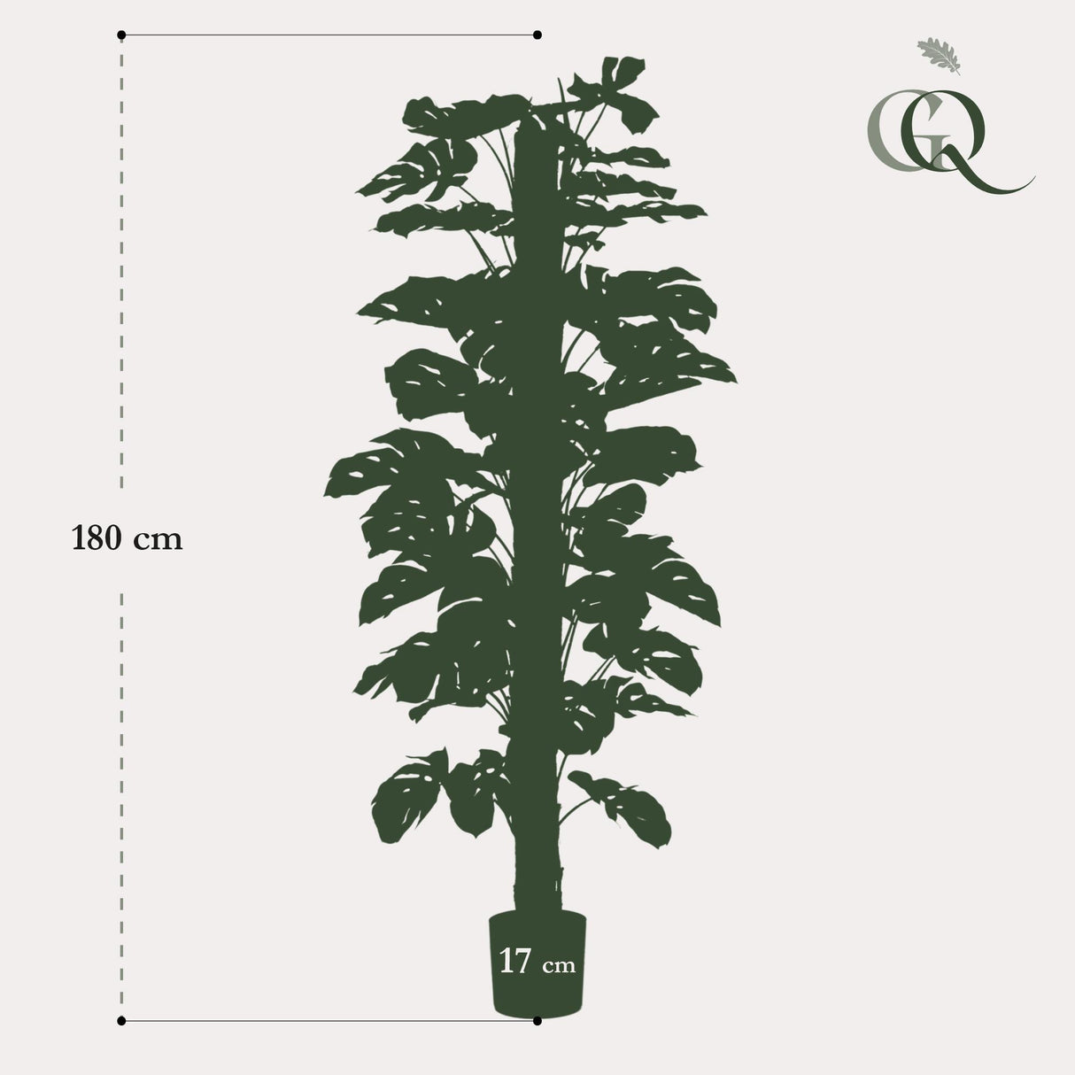 Künstliche Monstera deliciosa H180cm