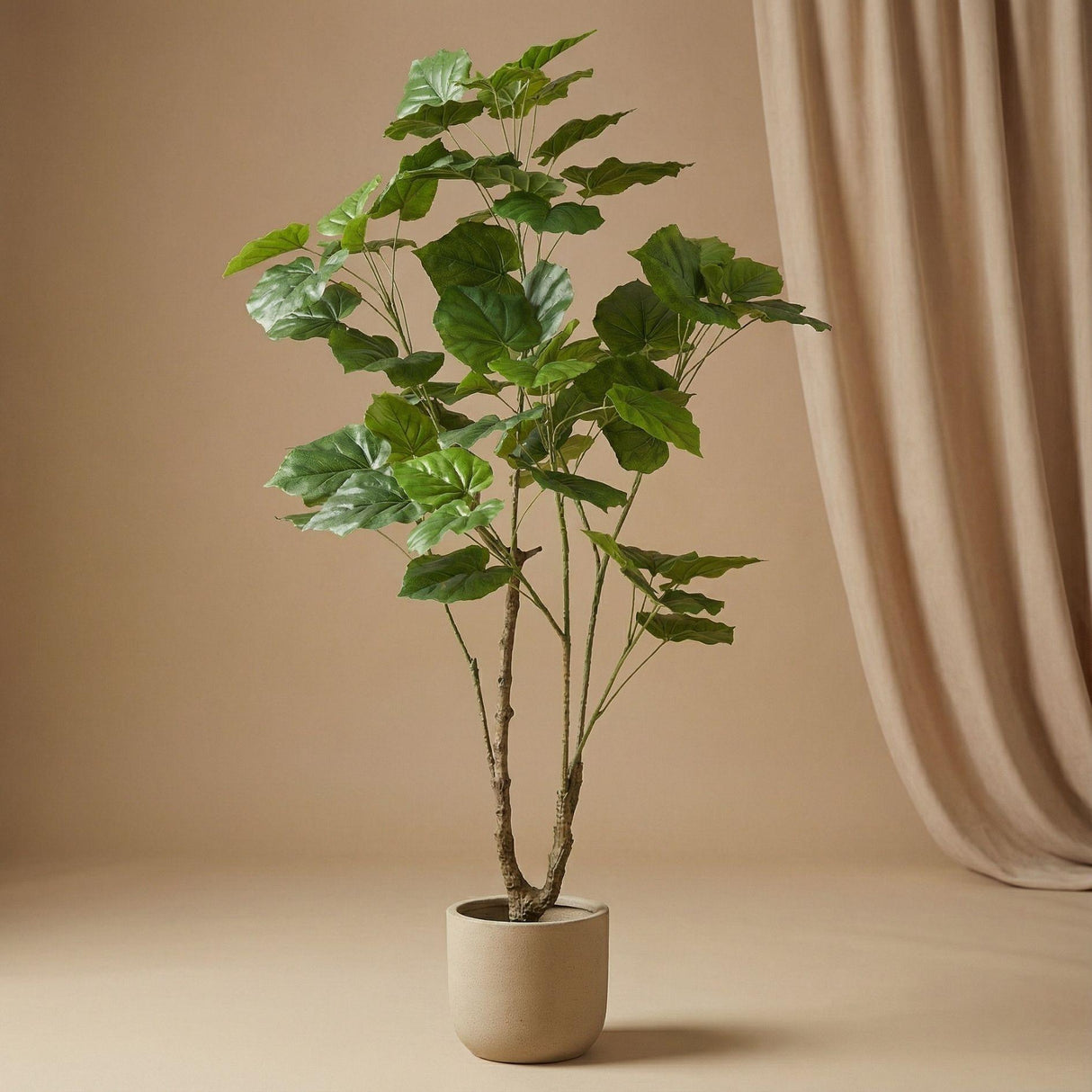 Ficus Umbrella Kunstpflanze H 125 cm