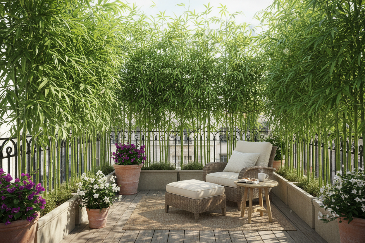 Comment créer un brise-vue naturel sur son balcon en 4 étapes ?