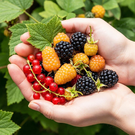 Livraison plante Assortiment fruitier – Lot de 3 – Pot 9 cm