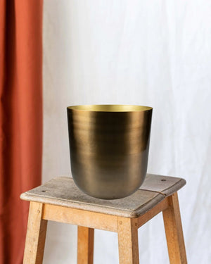 Gouden plantenpot d20cm
