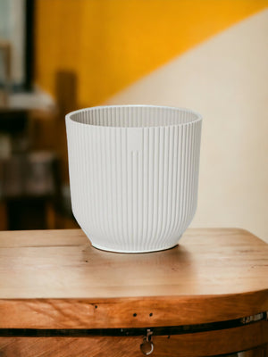 Elho Witte Plantenpot - D25 x H23