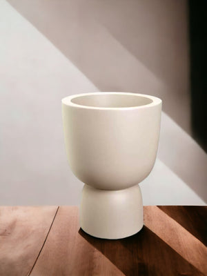 Elho Blumentopf Beige Cut - D41 x H58