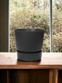 Livraison plante Cache - Pot Elho Greenville Noir - D30 x H28