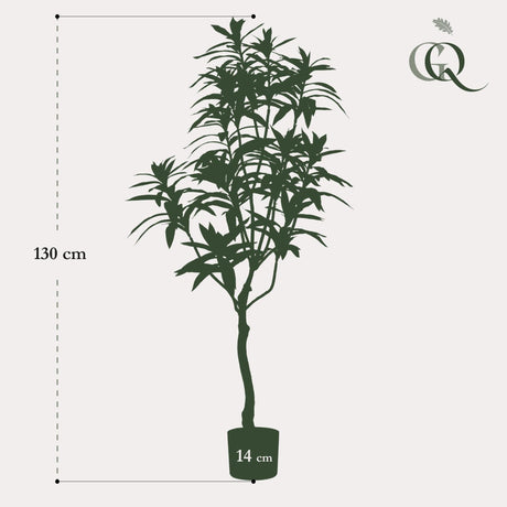 Livraison plante Dracaena plante artificielle - h130cm, Ø14cm