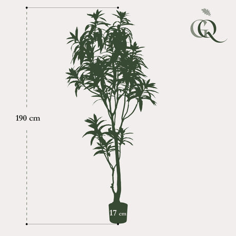 Livraison plante Dracaena plante artificielle - h190cm, Ø17cm