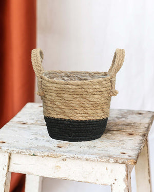 Mand Java Plantenpot 17 cm
