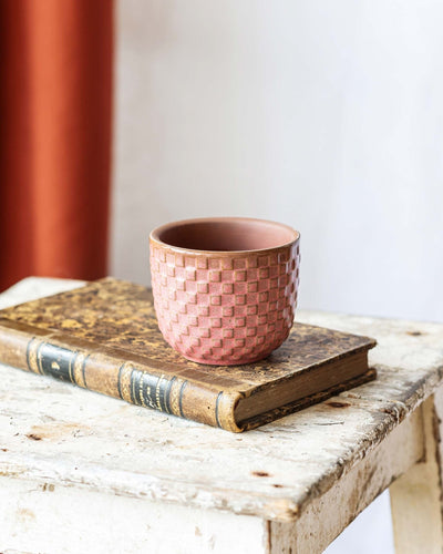Mini plantenpot - ROZE RELIEF