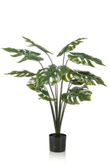 Livraison plante Monstera Deliciosa plante artificielle - h110cm, Ø13cm