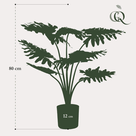 Livraison plante Philodendron plante artificielle - h77cm, Ø12cm