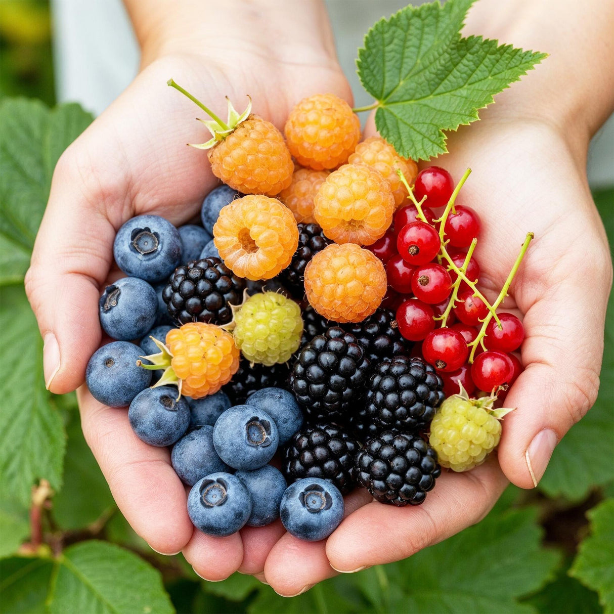 Livraison plante Plantes fruitières Rainbow – Lot de 4 – Pot 9 cm