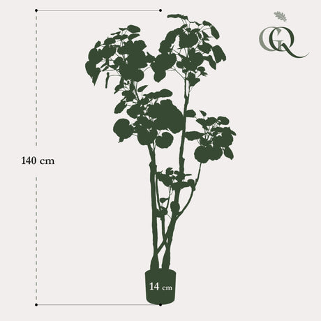 Livraison plante Polyscias plante artificielle - h140cm, Ø14cm