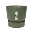 Livraison plante Pot elho Greenville Rond vert 14 cm