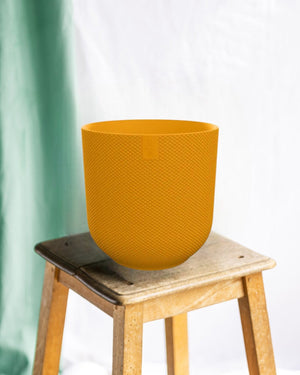 Elho Jazz Pot Rund bernsteingelb 23 cm