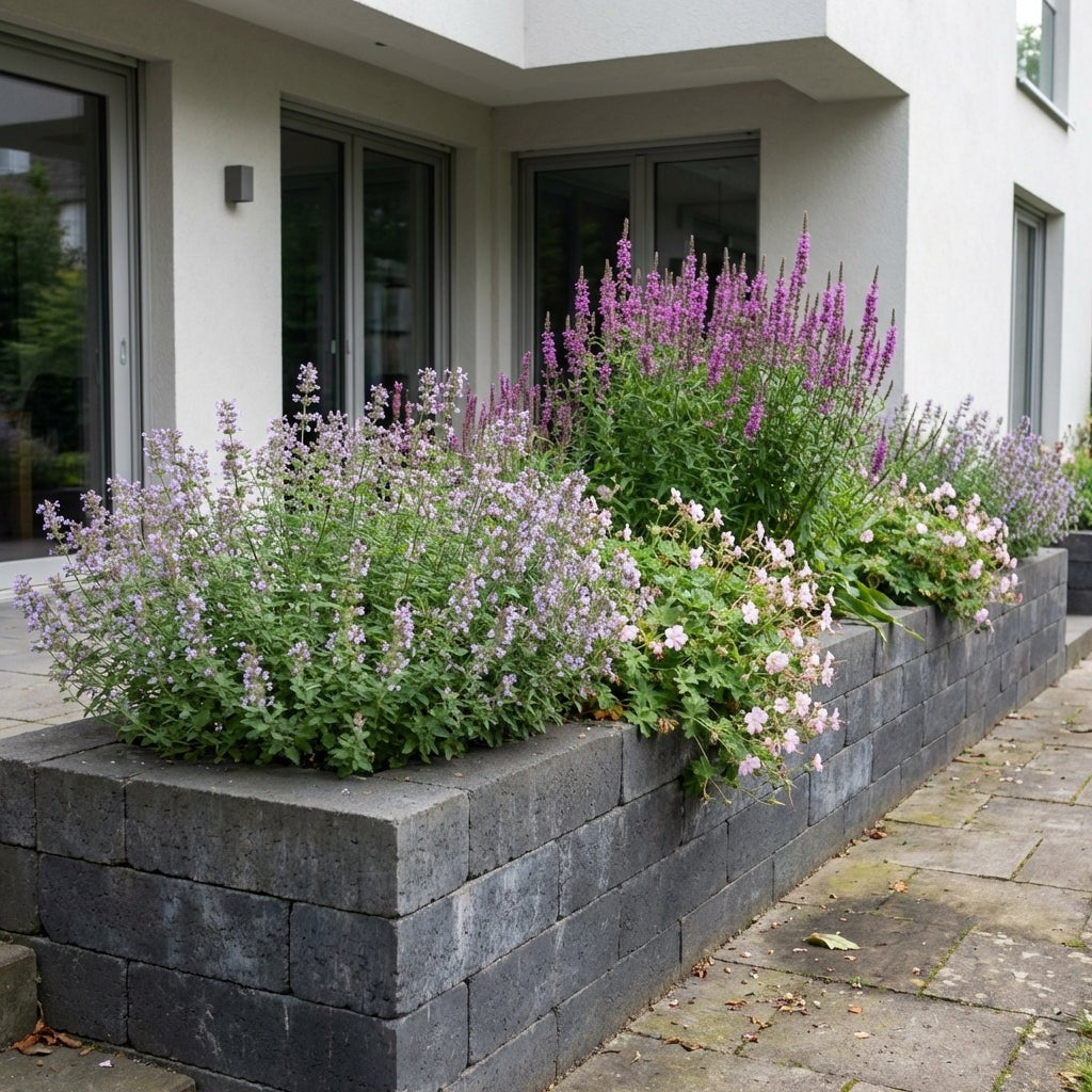 Pack Façade Plein Soleil Rose & Blanc - 18 plantes — photo 5
