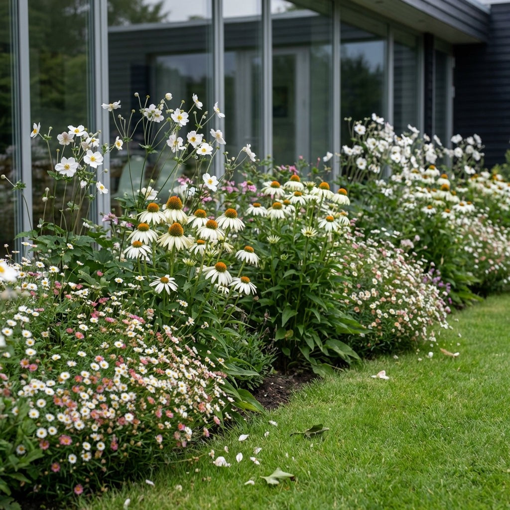 Pack Façade Soleil & Mi-Ombre Blanc - 18 plantes — photo 2