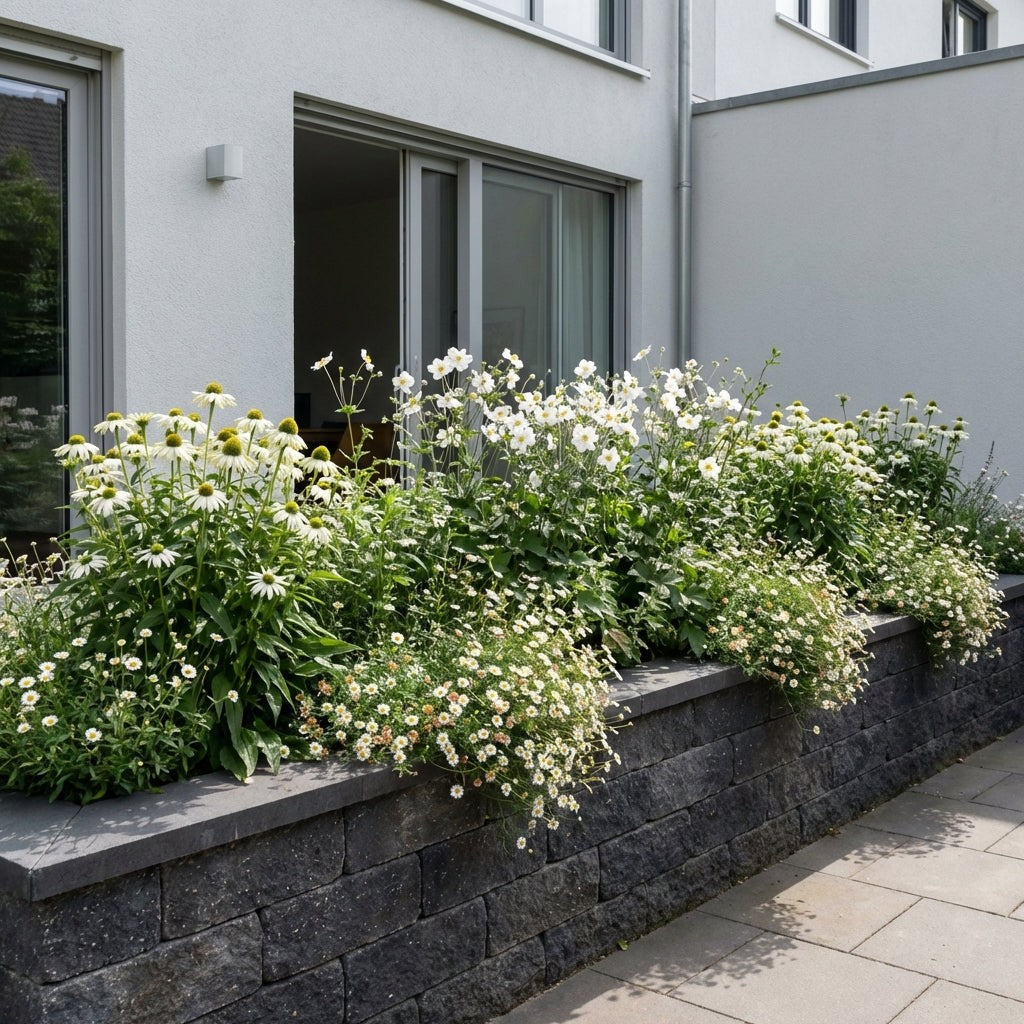 Pack Façade Soleil & Mi-Ombre Blanc - 18 plantes — photo 5