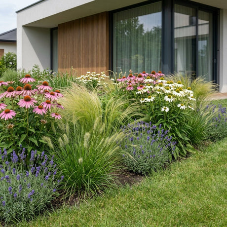 Pack Massif Plein Soleil Rose & Blanc - 30 plantes — photo 2