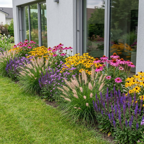 Pack Massif Plein Soleil Rose & Violet - 30 plantes — photo 2