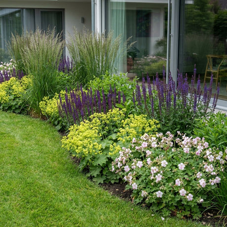 Pack Massif Soleil & Mi-Ombre Rose & Blanc (Géranium Vivace) - 30 plantes — photo 2