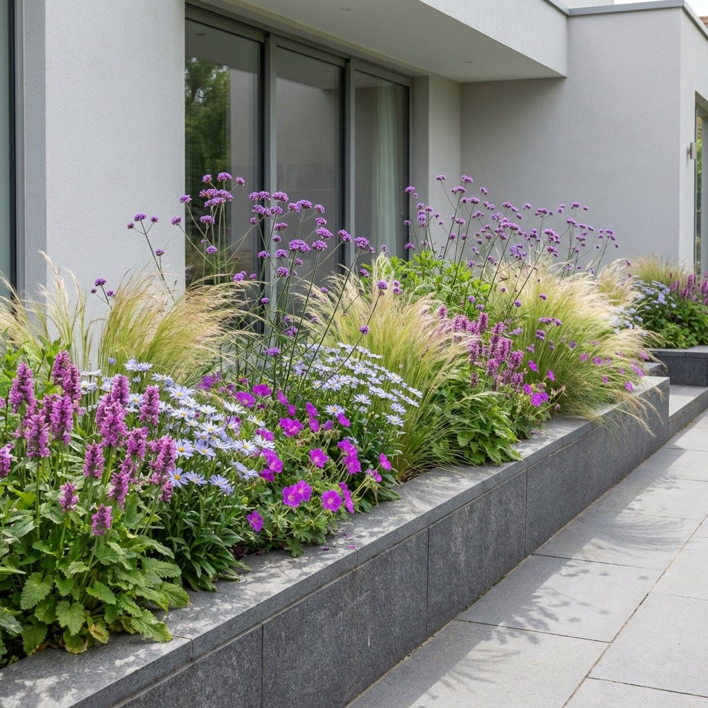 Pack Massif Soleil & Mi-Ombre Rose & Violet - 30 plantes — photo 5