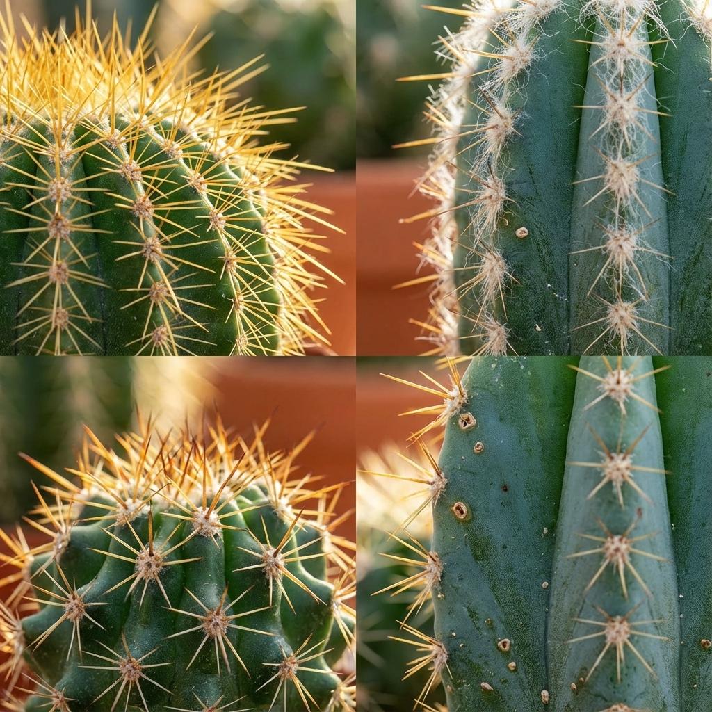 Mini-Kakteen-Mix – 3 Stück – Ø 8,1 cm – Höhe: 5-10 cm – Terrakotta-Töpfe