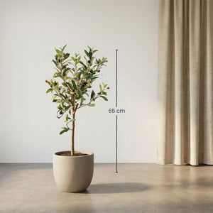 Künstlicher Olivenbaum H65cm Topf inklusive