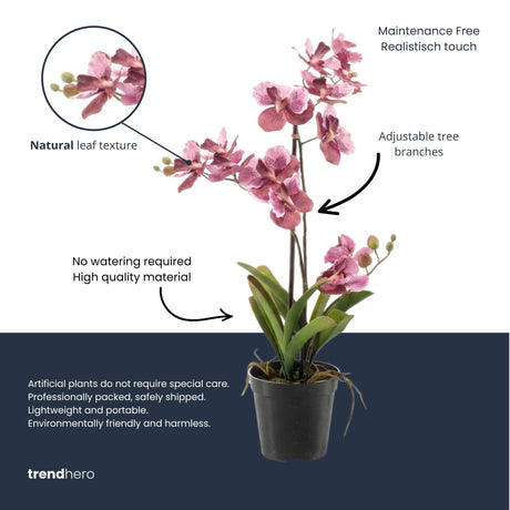 Orchidee Vanda plante artificielle