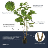 Ficus Umbrella Kunstpflanze H 125 cm