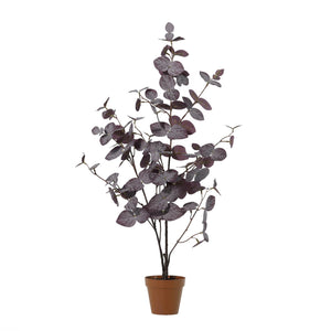 Künstlicher Eukalyptus lila - 86cm