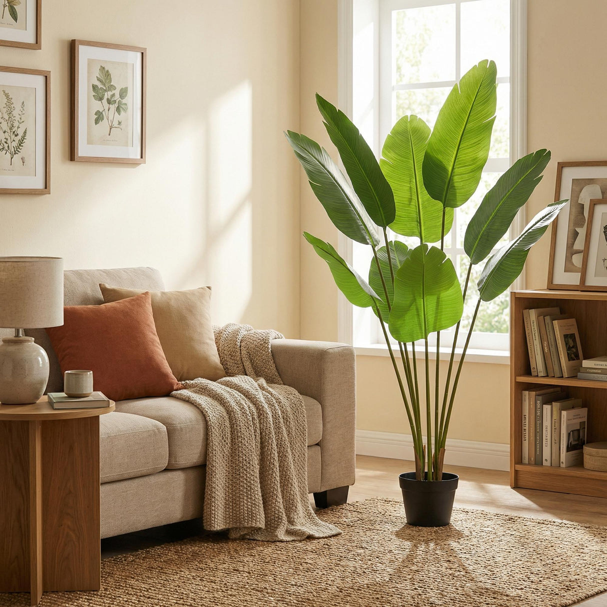 Strelitzia Nicolai plante artificielle